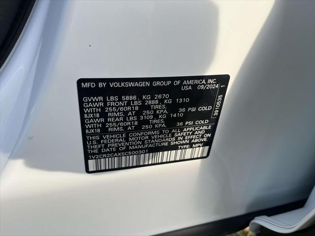 new 2025 Volkswagen Atlas car, priced at $45,209
