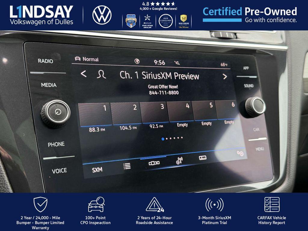 used 2021 Volkswagen Tiguan car, priced at $22,798