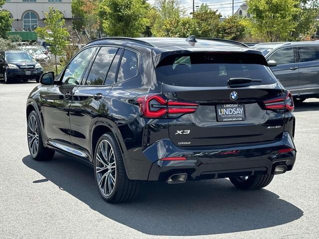 used 2023 BMW X3 car, priced at $45,997