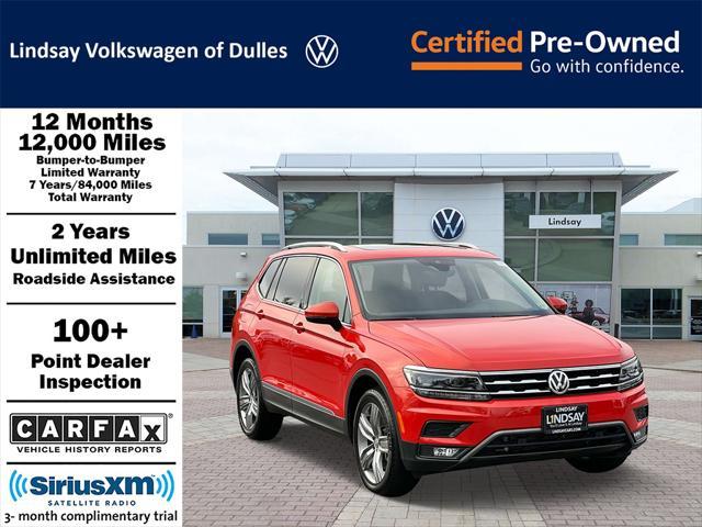 used 2018 Volkswagen Tiguan car, priced at $19,577