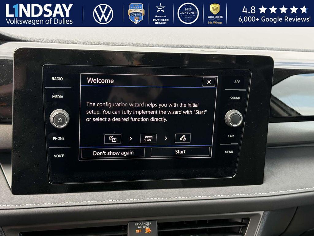 new 2025 Volkswagen Taos car, priced at $32,133