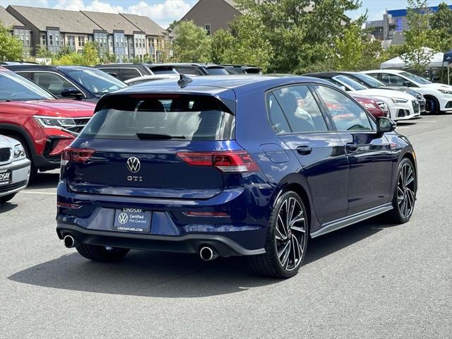 used 2024 Volkswagen Golf GTI car, priced at $35,555