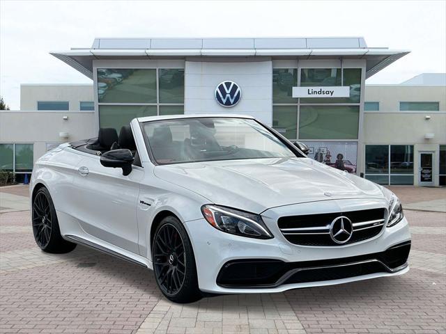 used 2017 Mercedes-Benz AMG C 63 car, priced at $47,994