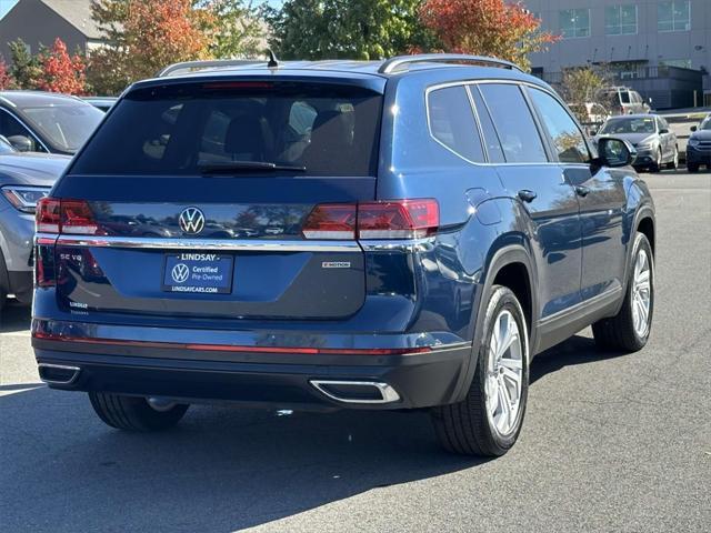 used 2021 Volkswagen Atlas car, priced at $28,997