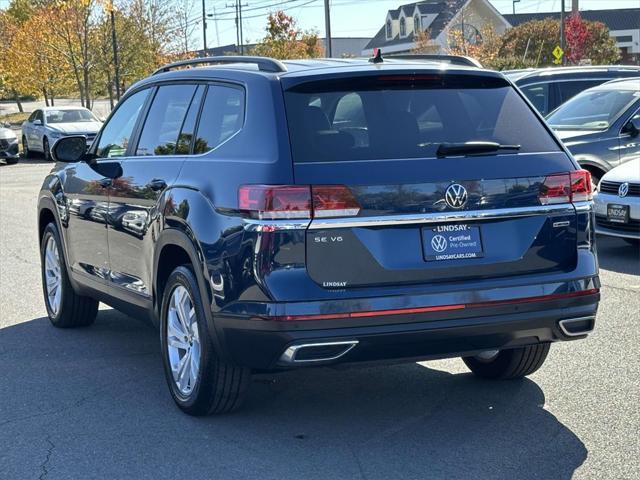 used 2021 Volkswagen Atlas car, priced at $28,997