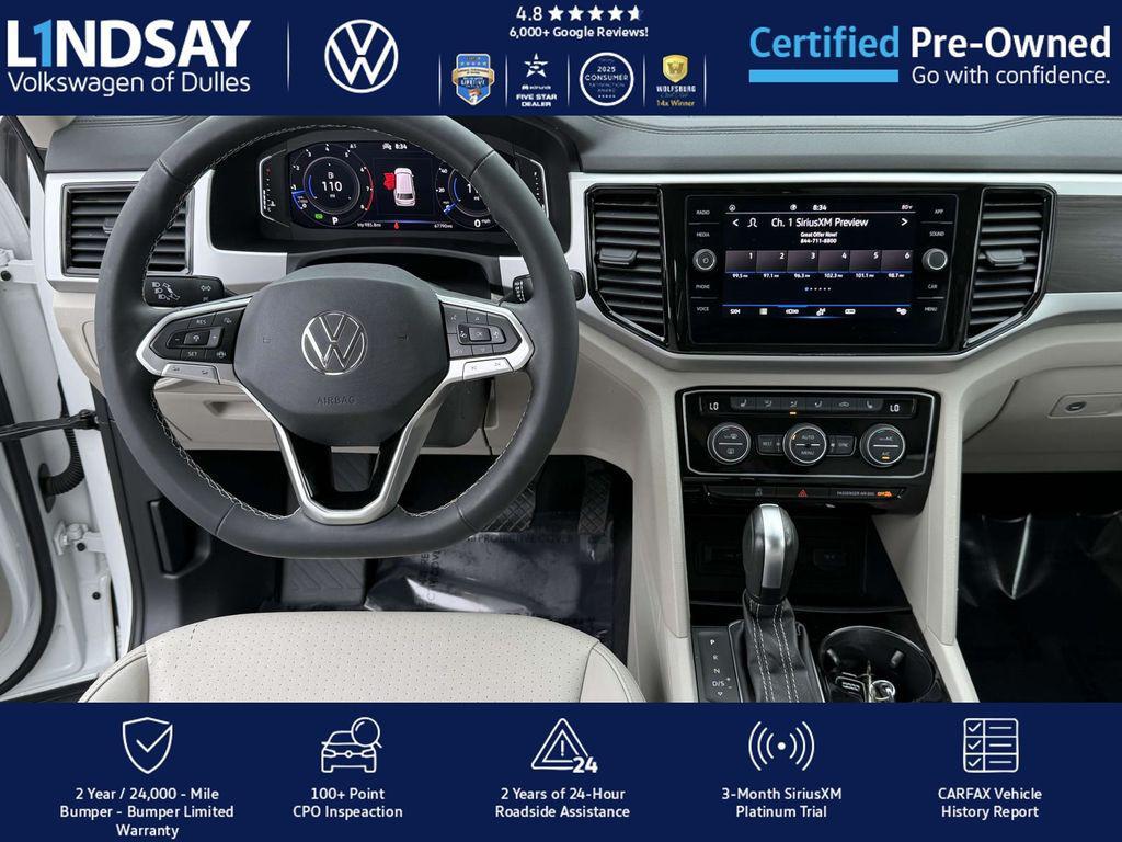 used 2022 Volkswagen Atlas car, priced at $22,997