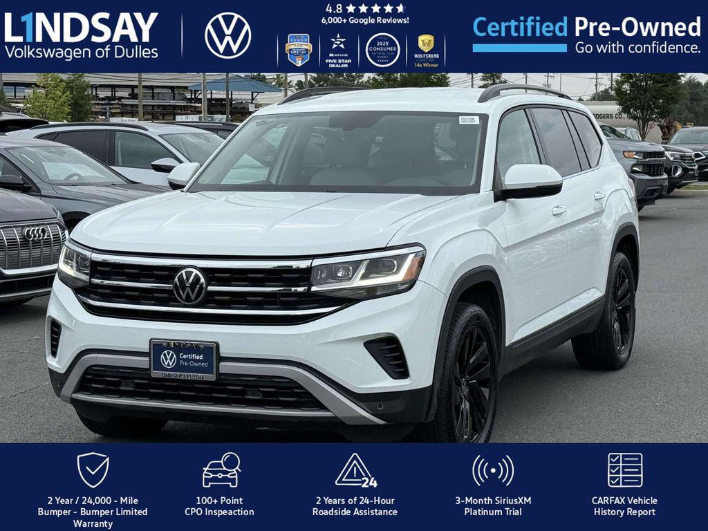 used 2022 Volkswagen Atlas car, priced at $22,997