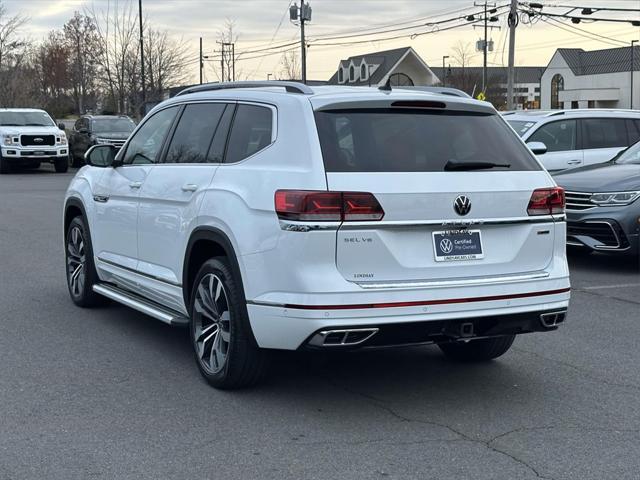 used 2021 Volkswagen Atlas car, priced at $34,555