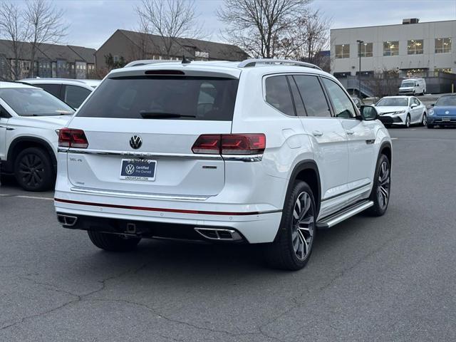 used 2021 Volkswagen Atlas car, priced at $34,555