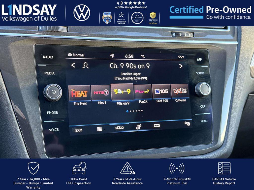 used 2022 Volkswagen Tiguan car, priced at $20,997