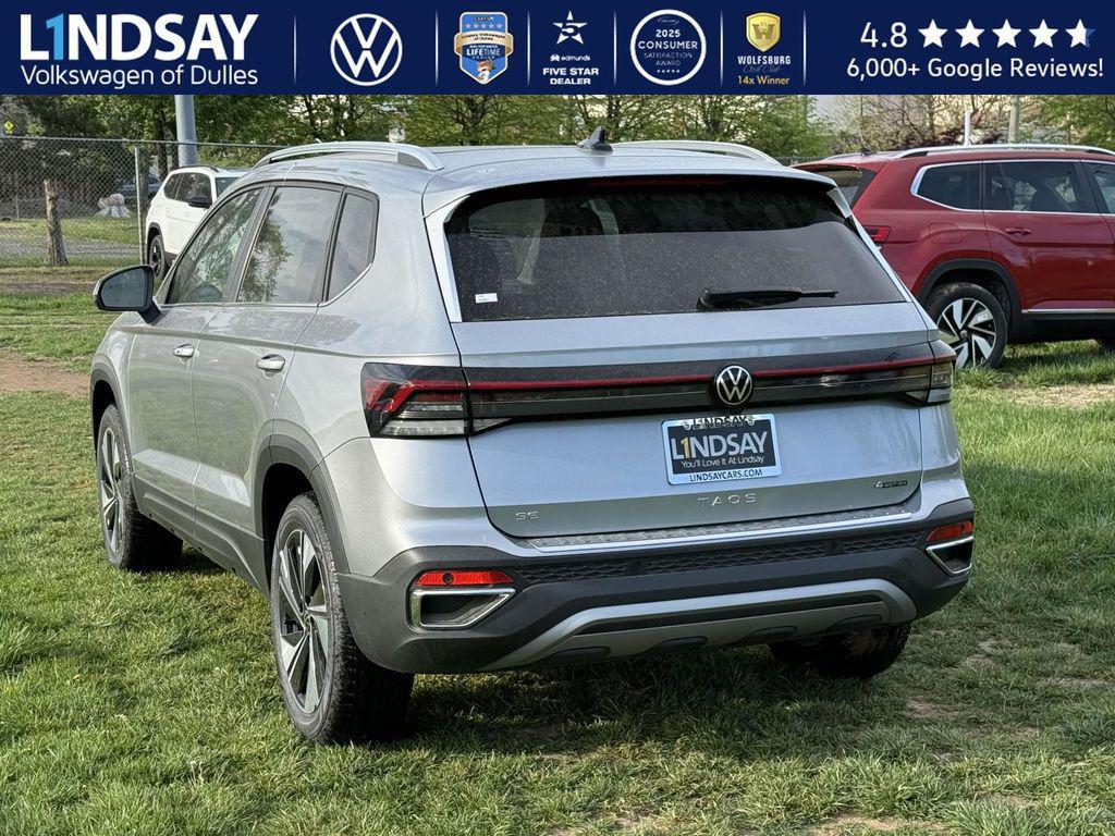 new 2025 Volkswagen Taos car, priced at $27,486