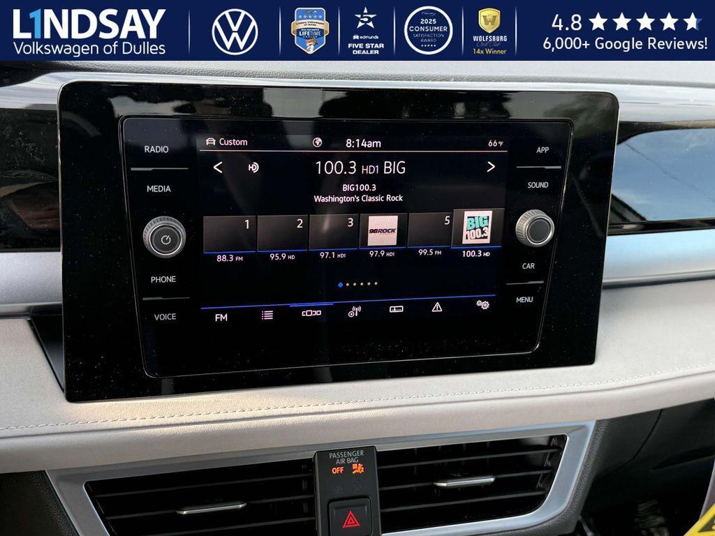 new 2025 Volkswagen Taos car, priced at $27,486