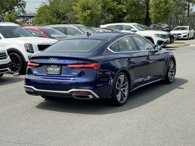 used 2024 Audi A5 Sportback car, priced at $43,577