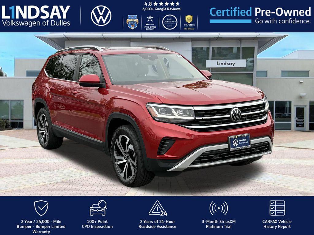 used 2022 Volkswagen Atlas car, priced at $25,997