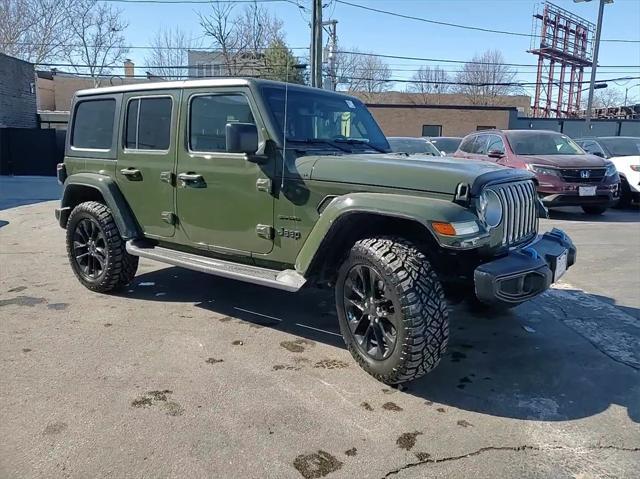 used 2022 Jeep Wrangler Unlimited 4xe car, priced at $26,995