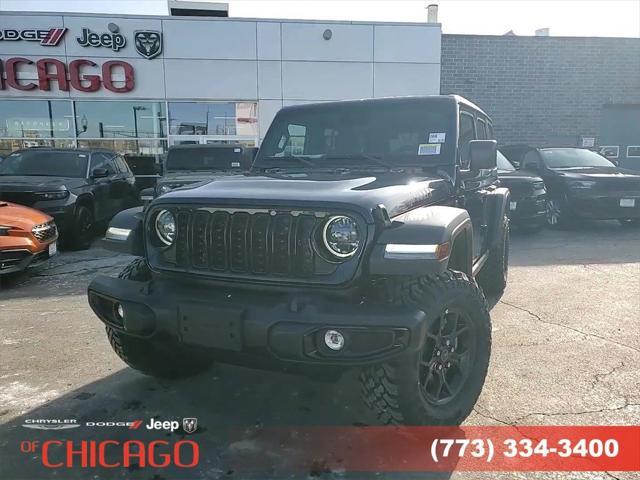 new 2025 Jeep Wrangler car, priced at $40,043