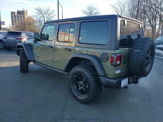 new 2025 Jeep Wrangler 4xe car, priced at $49,720