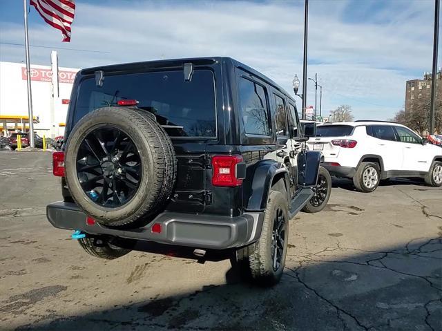 used 2022 Jeep Wrangler Unlimited 4xe car, priced at $31,000