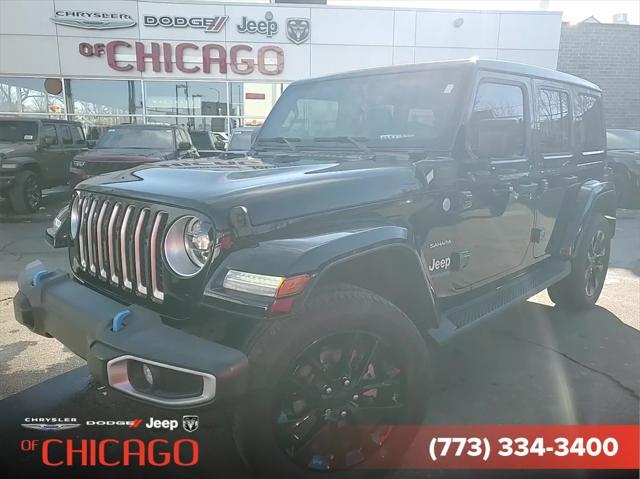 used 2022 Jeep Wrangler Unlimited 4xe car, priced at $31,000