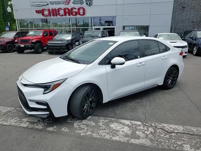 used 2023 Toyota Corolla car, priced at $21,000