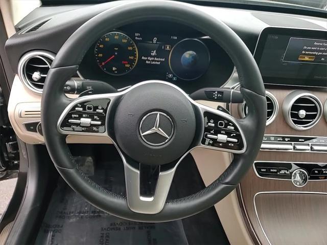 used 2021 Mercedes-Benz C-Class car, priced at $26,995