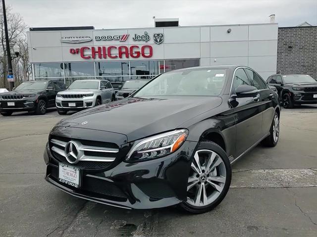 used 2021 Mercedes-Benz C-Class car, priced at $26,995