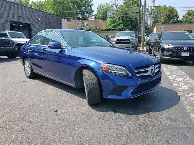 used 2021 Mercedes-Benz C-Class car, priced at $23,500