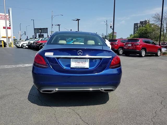 used 2021 Mercedes-Benz C-Class car, priced at $23,500