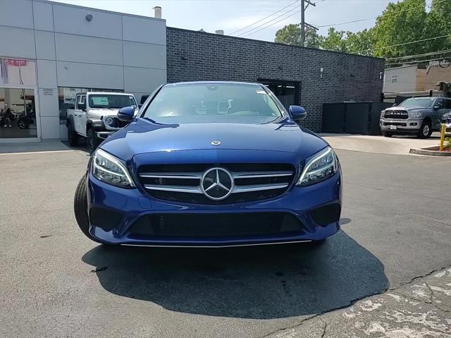 used 2021 Mercedes-Benz C-Class car, priced at $23,500