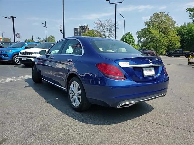 used 2021 Mercedes-Benz C-Class car, priced at $23,500