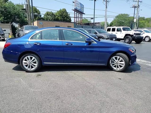 used 2021 Mercedes-Benz C-Class car, priced at $23,500