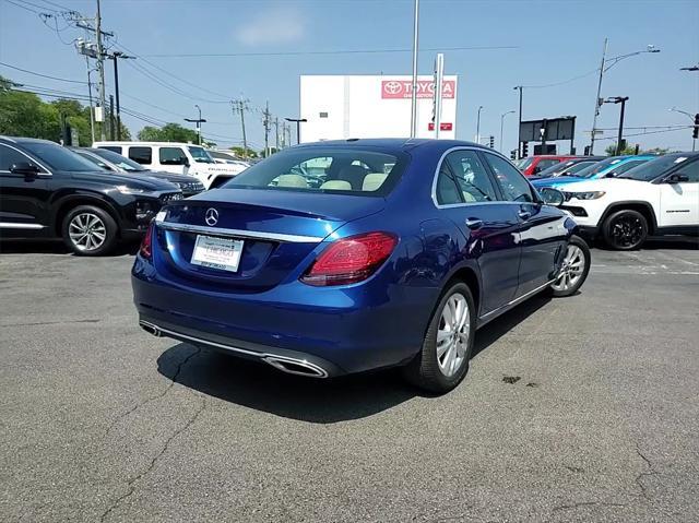 used 2021 Mercedes-Benz C-Class car, priced at $23,500