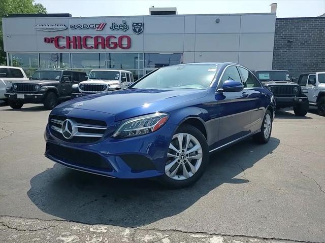 used 2021 Mercedes-Benz C-Class car, priced at $23,500