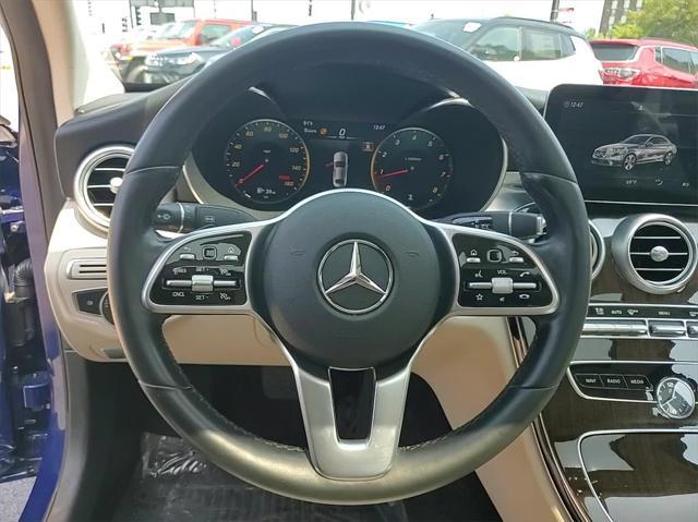 used 2021 Mercedes-Benz C-Class car, priced at $23,500