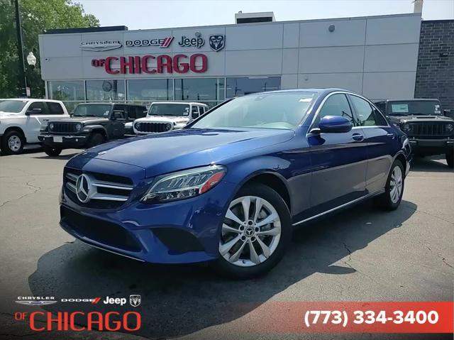 used 2021 Mercedes-Benz C-Class car, priced at $23,500