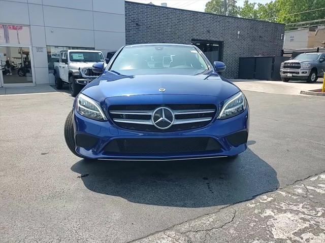 used 2021 Mercedes-Benz C-Class car, priced at $23,500