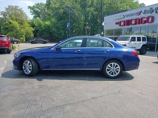 used 2021 Mercedes-Benz C-Class car, priced at $23,500