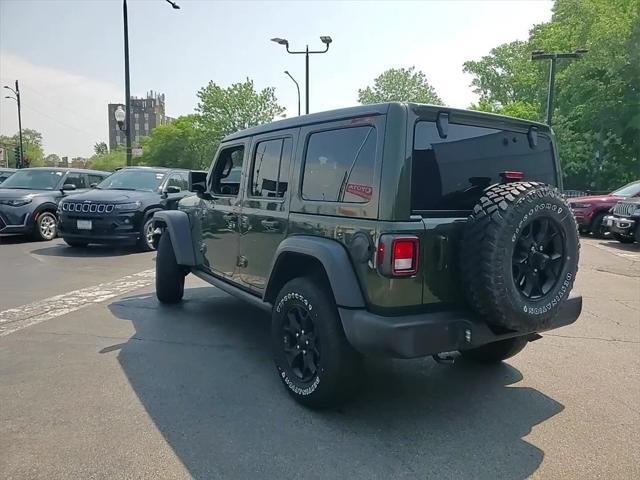 used 2021 Jeep Wrangler car, priced at $18,750