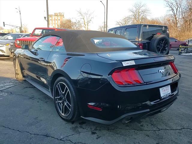 used 2022 Ford Mustang car, priced at $21,000