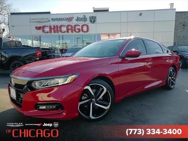 used 2018 Honda Accord car, priced at $21,000