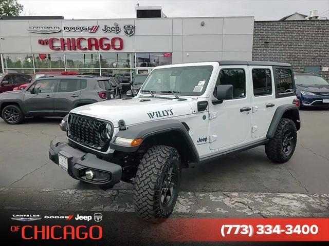 new 2025 Jeep Wrangler 4xe car, priced at $46,523
