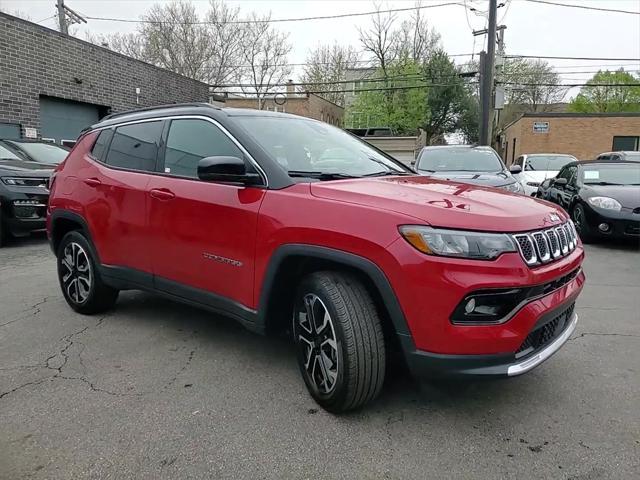 used 2023 Jeep Compass car, priced at $25,100