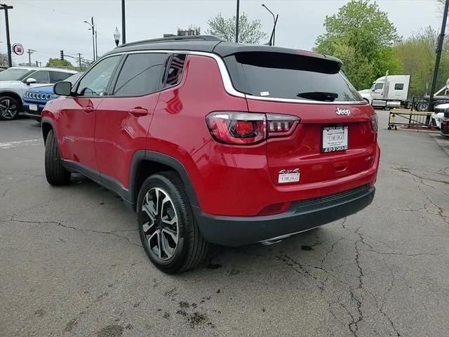 used 2023 Jeep Compass car, priced at $25,100