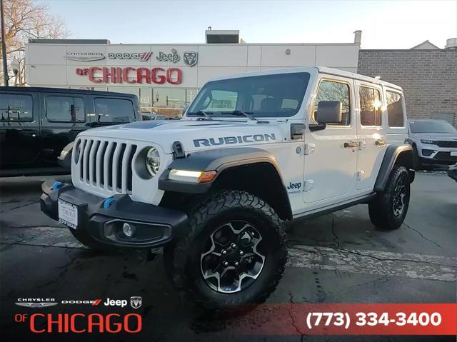 used 2022 Jeep Wrangler Unlimited 4xe car, priced at $31,995