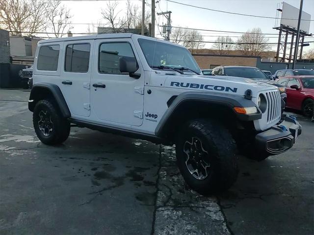 used 2022 Jeep Wrangler Unlimited 4xe car, priced at $31,995