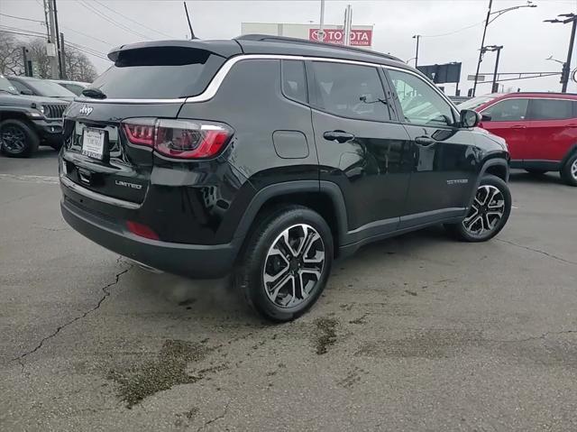 used 2023 Jeep Compass car, priced at $24,995