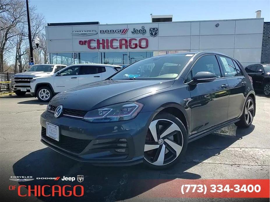 used 2020 Volkswagen Golf GTI car, priced at $19,995