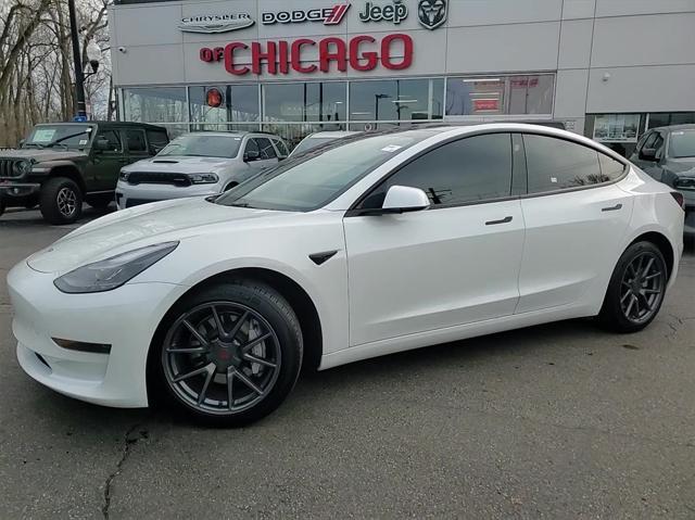 used 2023 Tesla Model 3 car, priced at $26,489