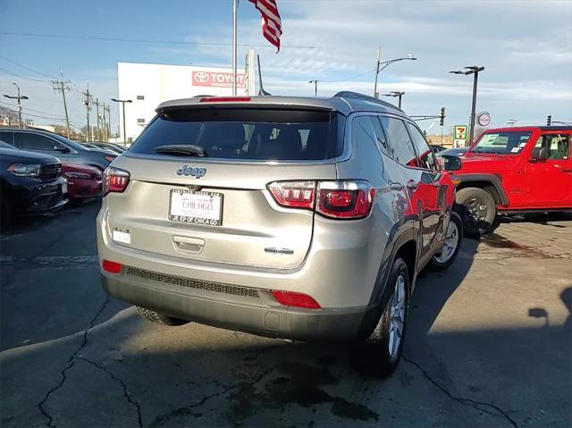 used 2022 Jeep Compass car, priced at $19,500