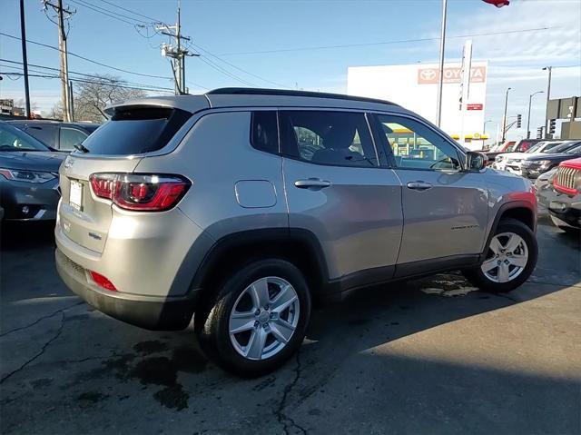 used 2022 Jeep Compass car, priced at $19,500